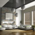 Home interior 3D rendering